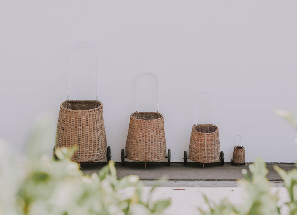 Rattan Luggy Basket Medium - Natural