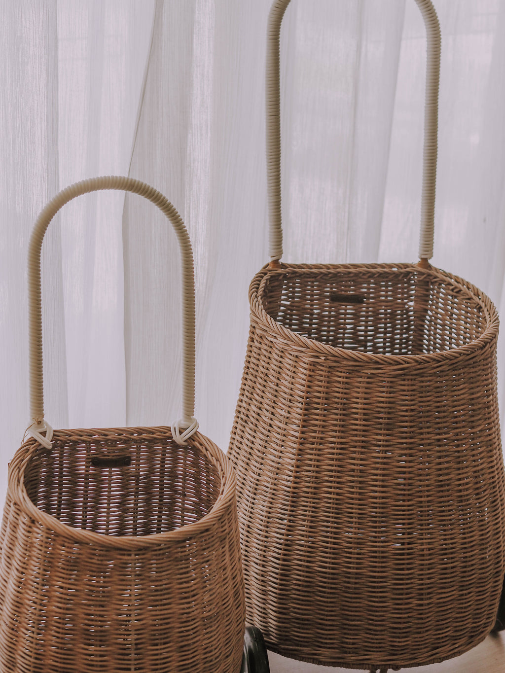 Rattan Luggy Basket Medium - Natural