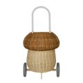 Rattan Mushroom Luggy - Natural