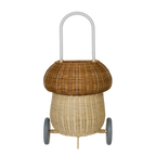 Rattan Mushroom Luggy - Natural