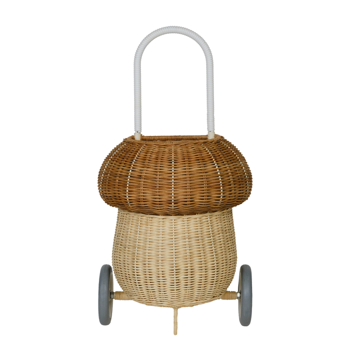 Olli Ella Rattan Mushroom Luggy - Natural
