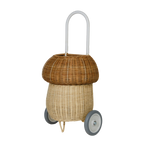 Rattan Mushroom Luggy - Natural