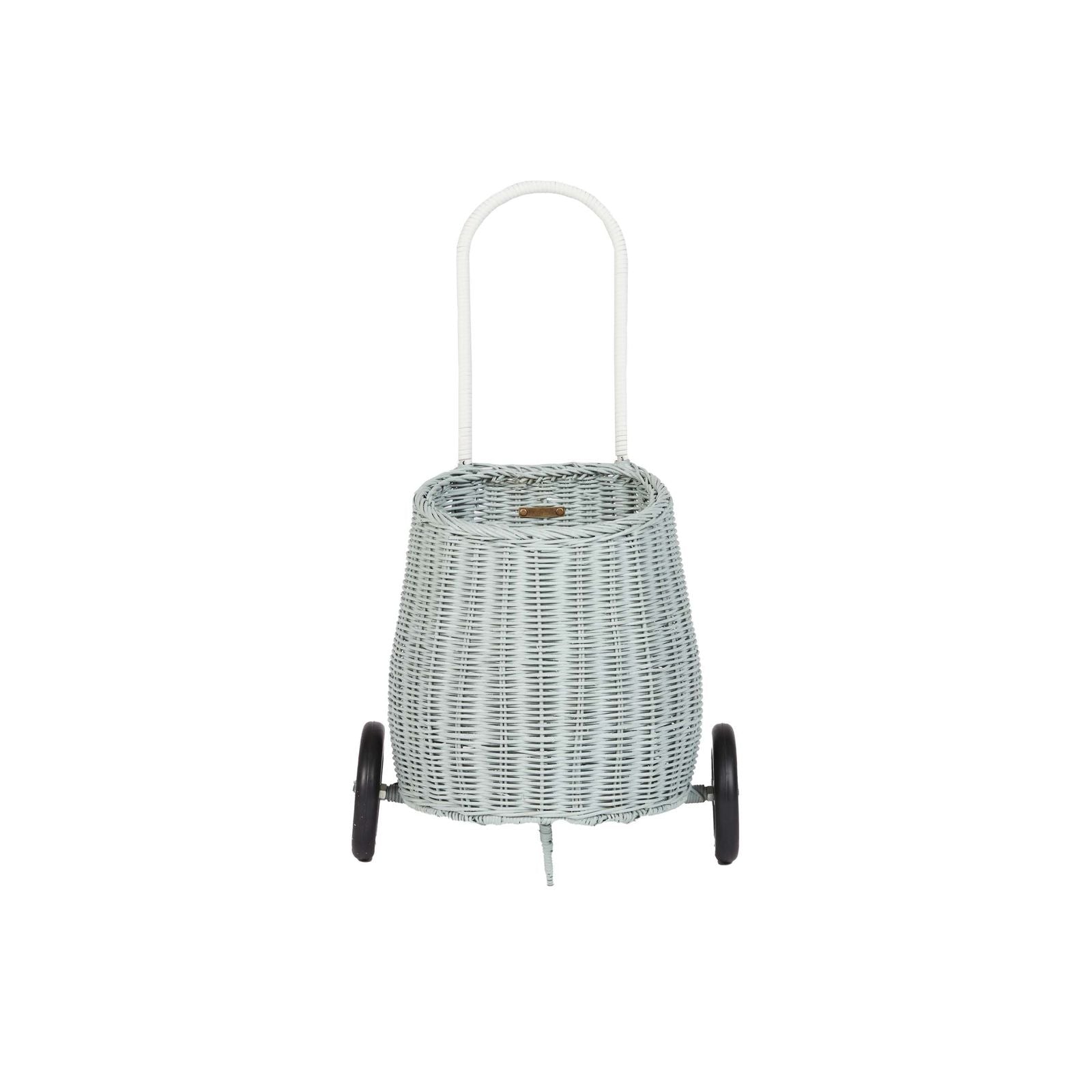 Rattan Luggy Basket - Vintage Blue