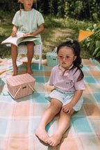 Rattan Piki Basket - Rose