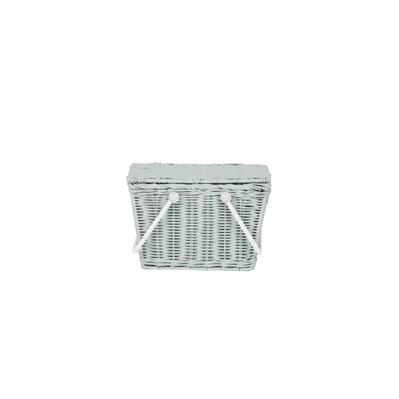 Rattan Piki Basket - Vintage Blue