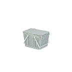 Rattan Piki Basket - Vintage Blue