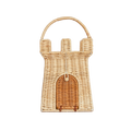 Rattan Castle Bag