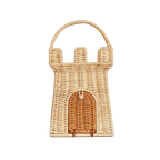 Rattan Castle Bag
