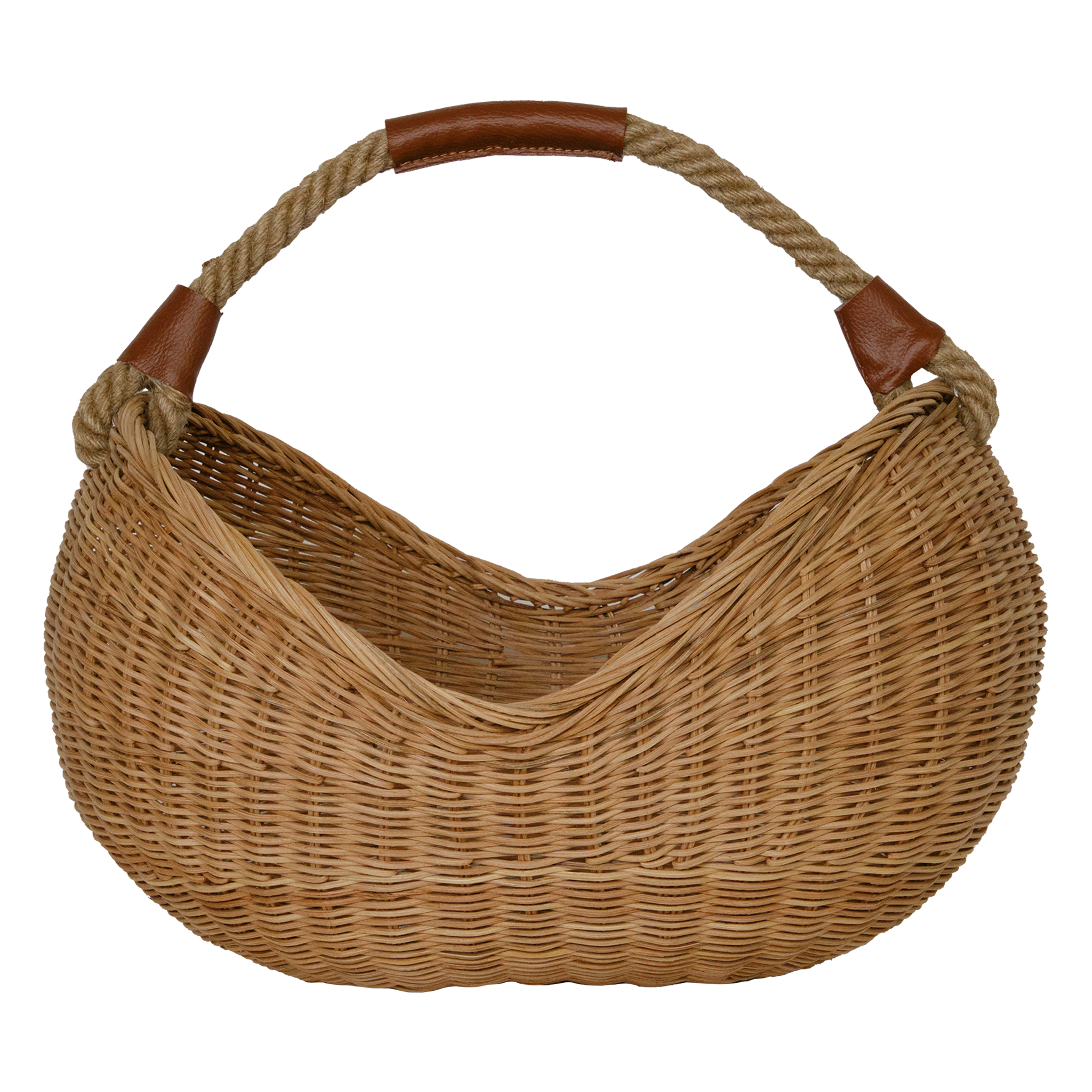Olli Ella - Rattan Half Moon Basket