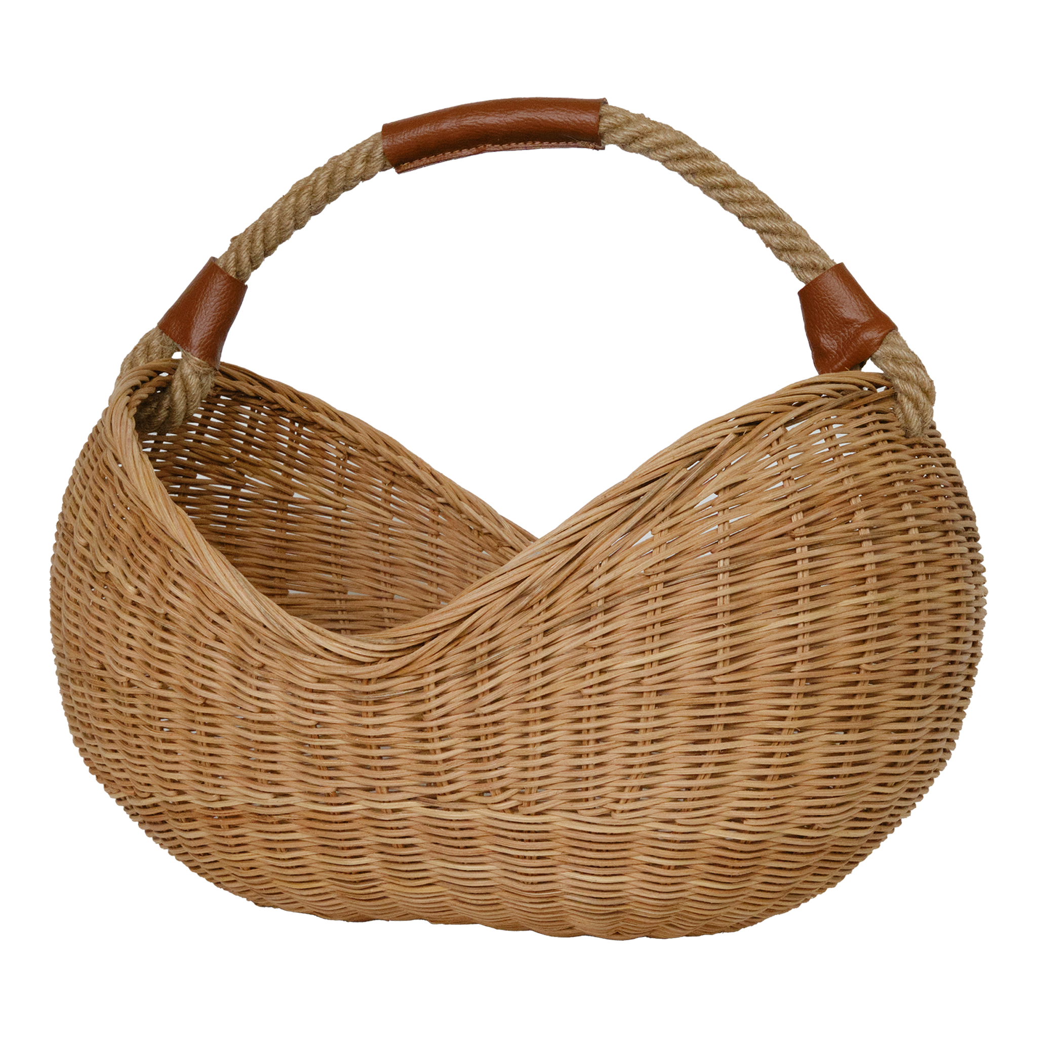 Olli Ella - Rattan Half Moon Basket