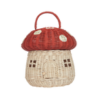 Rattan Mushroom Basket