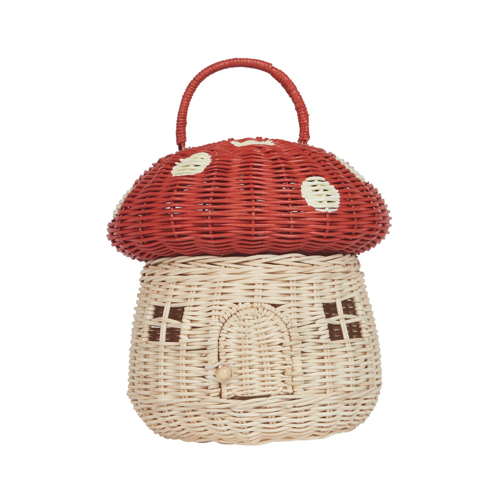 Rattan Mushroom Basket