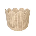 Rattan Tulip Basket - Nude