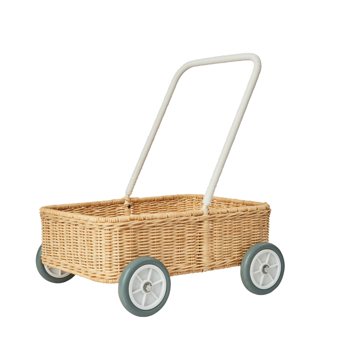 Olli Ella Rattan Wamble Walker - Straw