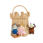 Rattan Castle Bag