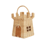 Rattan Castle Bag