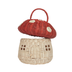 Rattan Mushroom Basket
