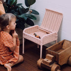 Storie Stool - Rose