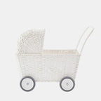Rattan Strolley - White