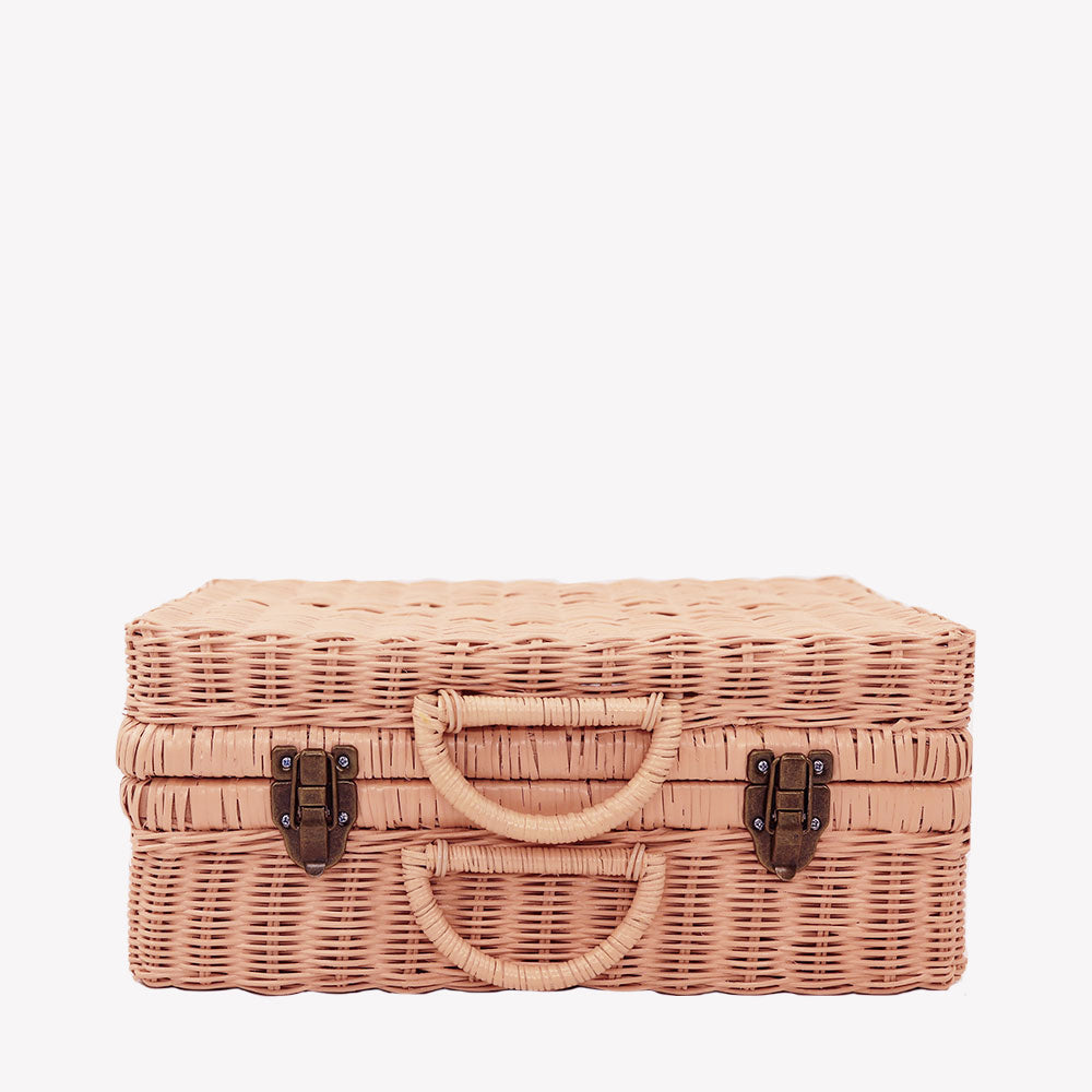 Rattan Toaty Trunk - Rose