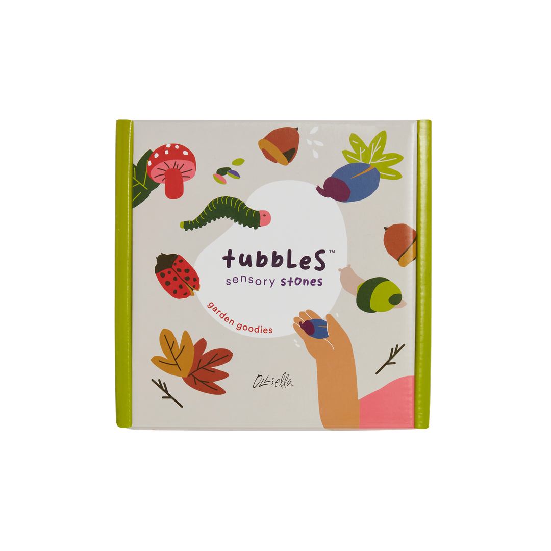 Olli Ella Tubbles Sensory Stones - Garden Goodies