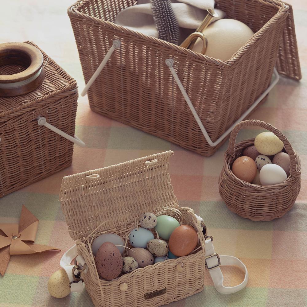 Rattan Piki Basket Large - Natural