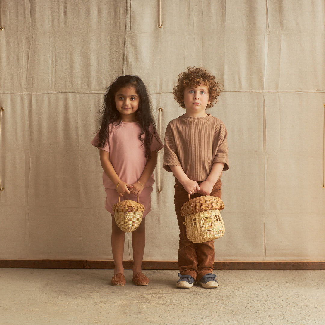 Olli Ella Mushroom Basket
