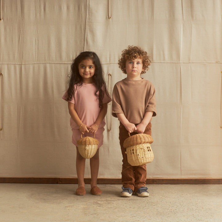 Olli Ella Mushroom Basket