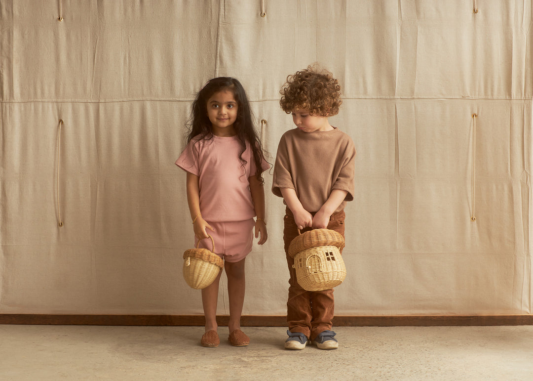 Olli Ella Mushroom Basket