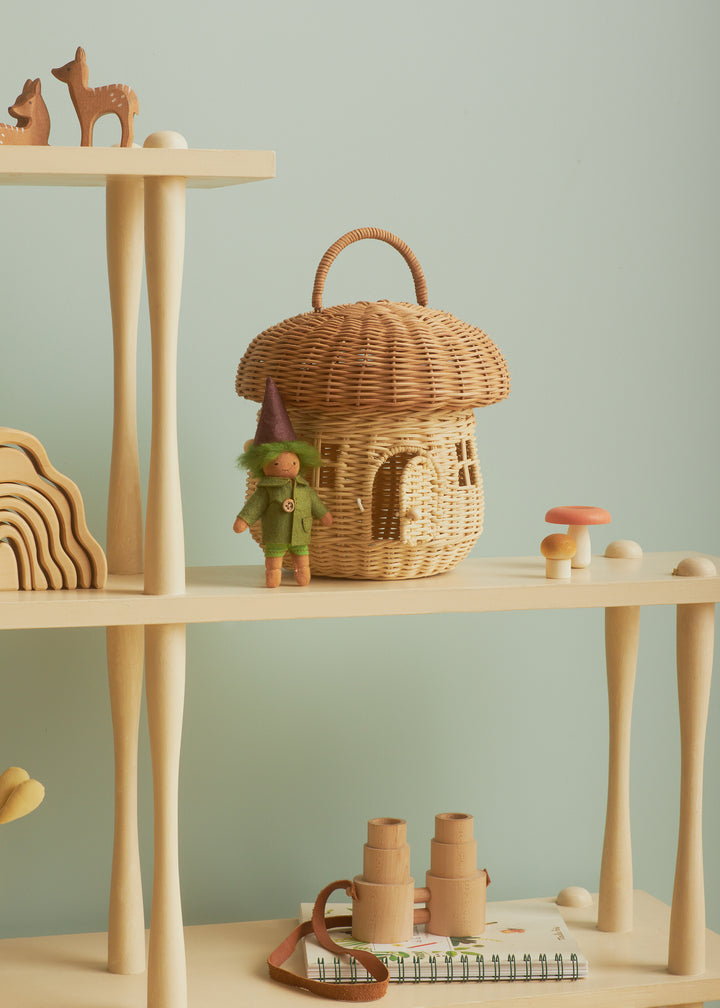 Olli Ella Mushroom Basket