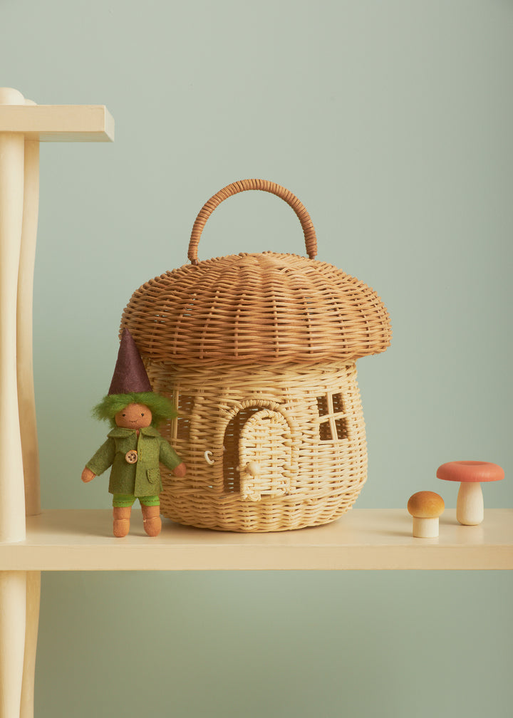 Olli Ella Mushroom Basket