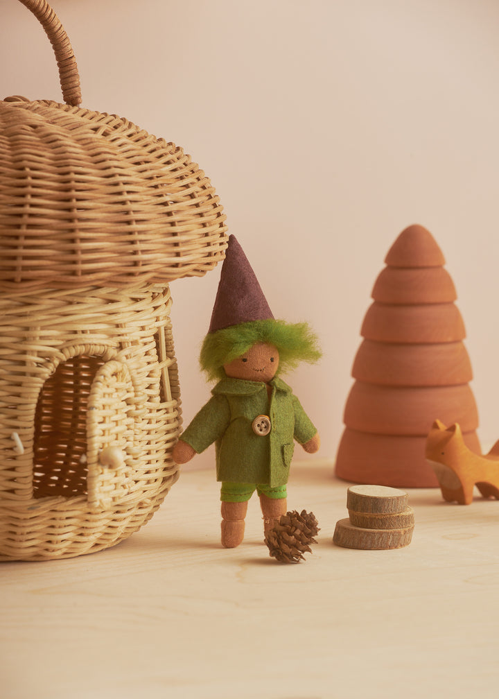 Olli Ella Mushroom Basket