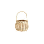 Rattan Berry Basket - Straw