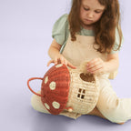 Rattan Mushroom Basket
