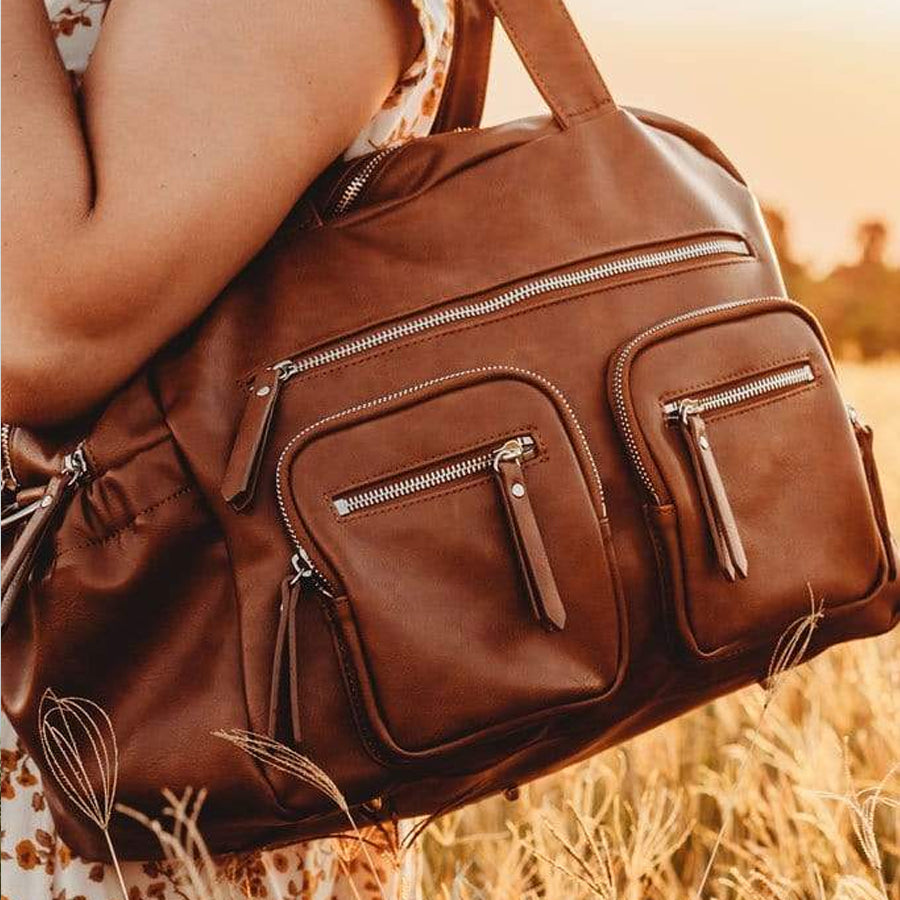 Carry All Nappy Bag - Tan
