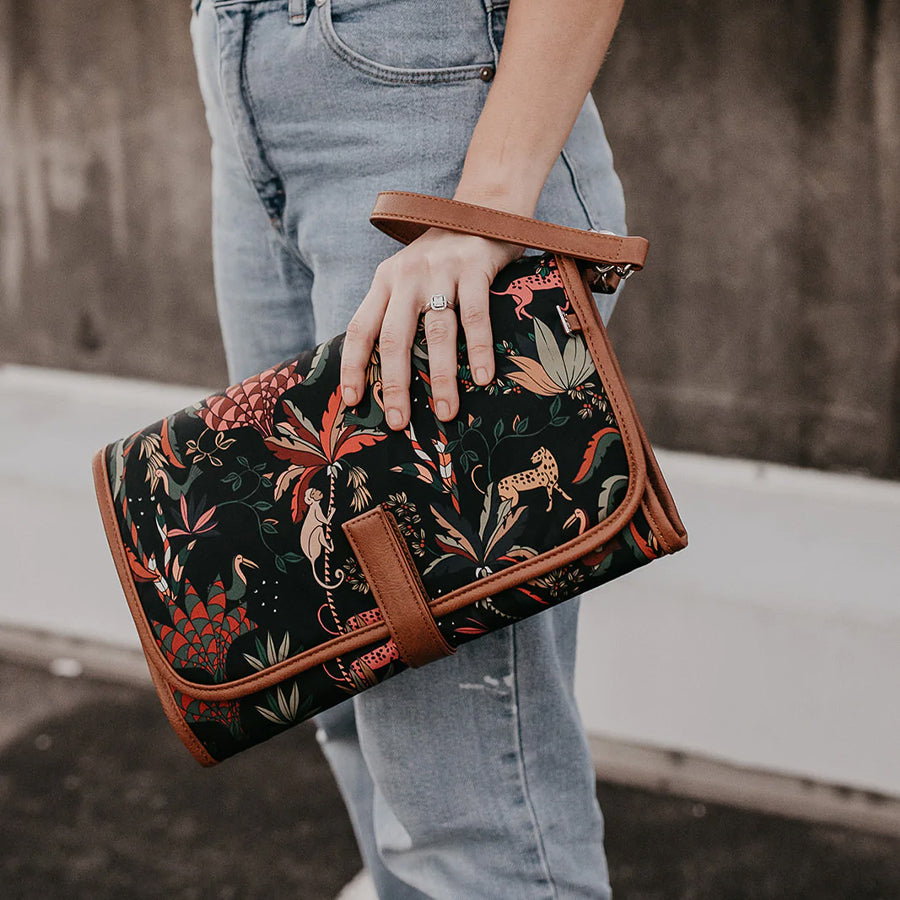 OiOi Change Clutch - Jungle Black/Tan