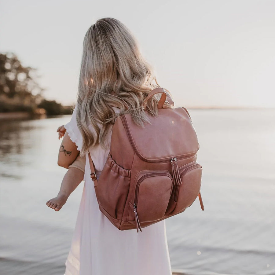 OiOi Nappy Backpack - Dusty Rose