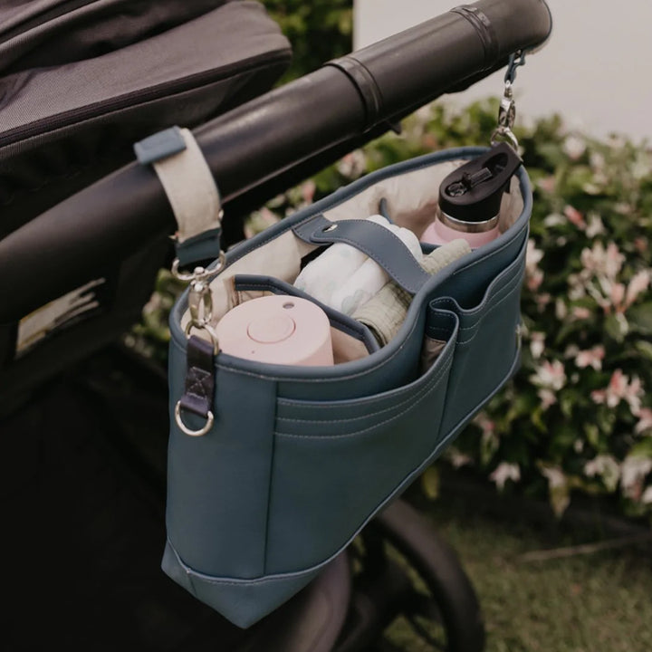 OiOi Stroller Organiser - Stone Blue