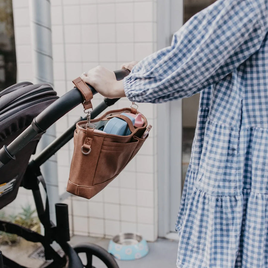 OiOi Stroller Organiser - Tan