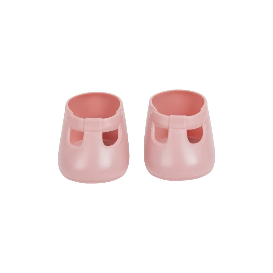 Olli Ella Dinkum Doll Shoes - Mallow Pink