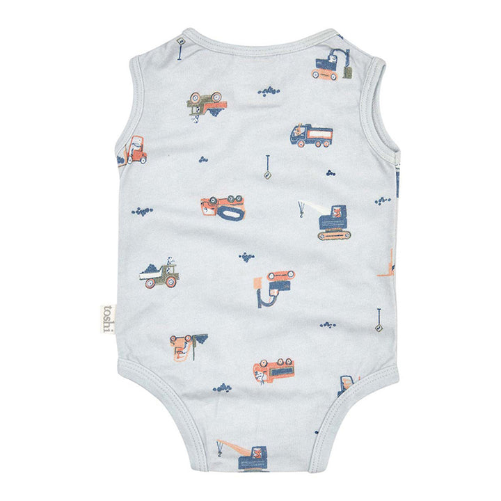 Toshi Singlet Onesie - Little Diggers