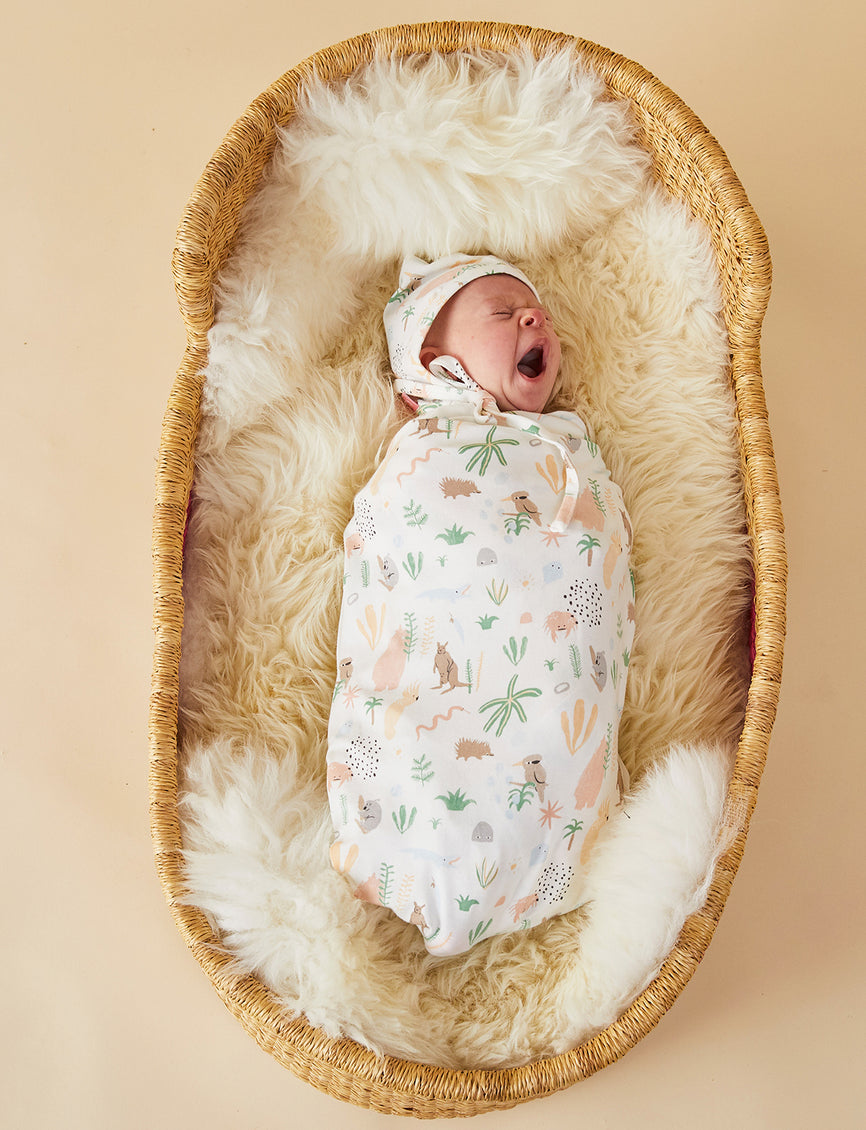 Halcyon Nights Baby Wrap - Outback Dreamers