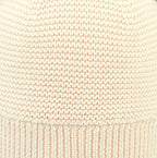 Organic Beanie - Snowy / Feather