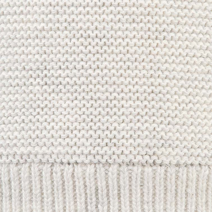 Toshi Organic Beanie - Snowy / Pebble