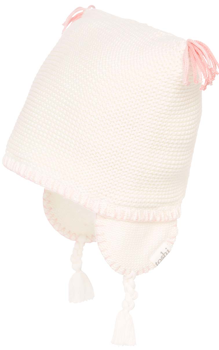 Organic Earmuff - Tree Bear / Cream