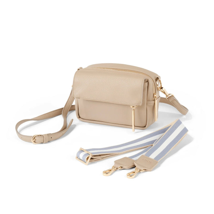 OiOi Playground Cross-Body Bag - Oat Dimple