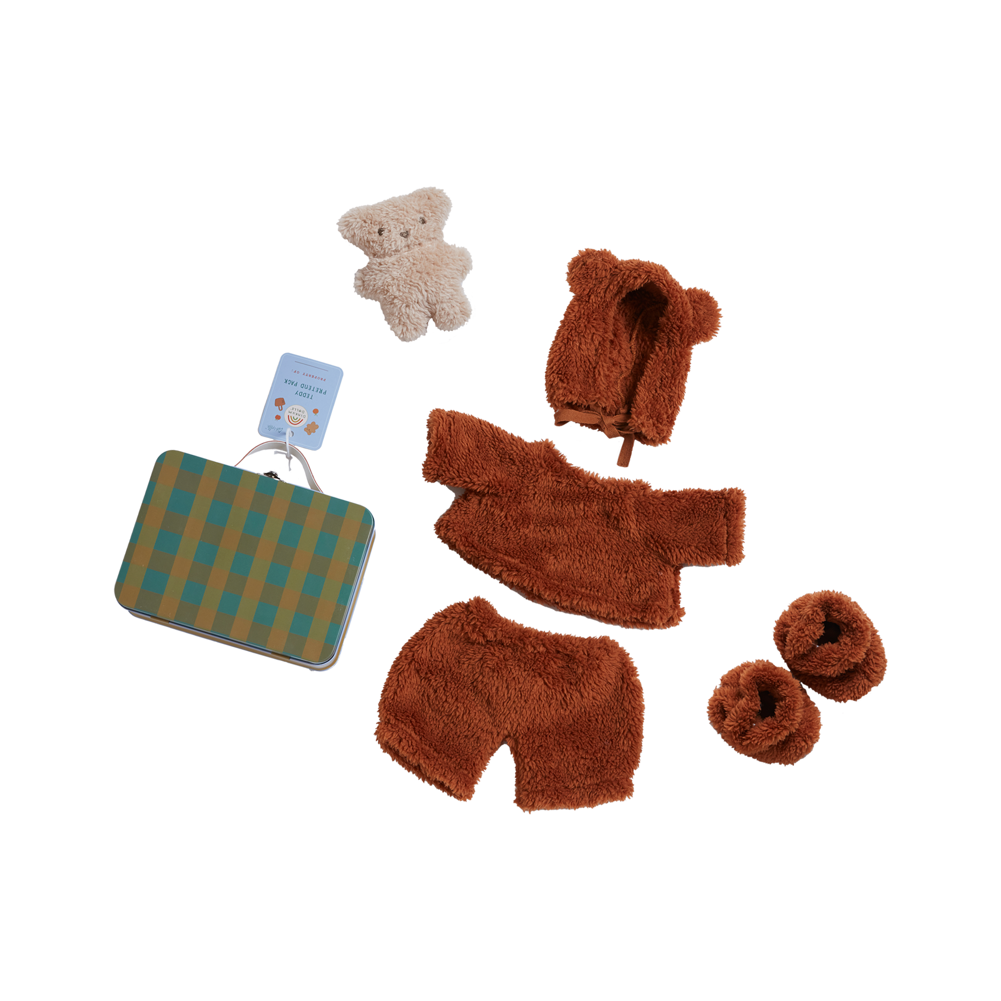 Dinkum Doll Pretend Pack - Teddy