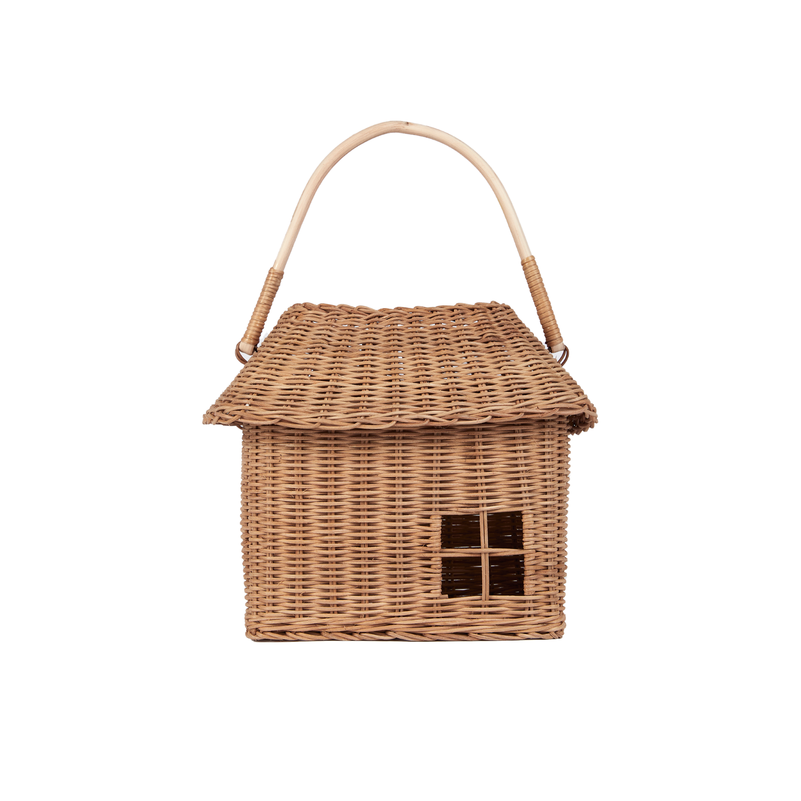 Rattan Hutch Basket - Big