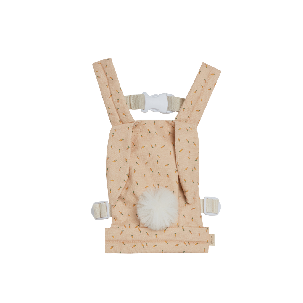 Olli Ella Dinkum Doll Cottontail Carrier - Hopscotch