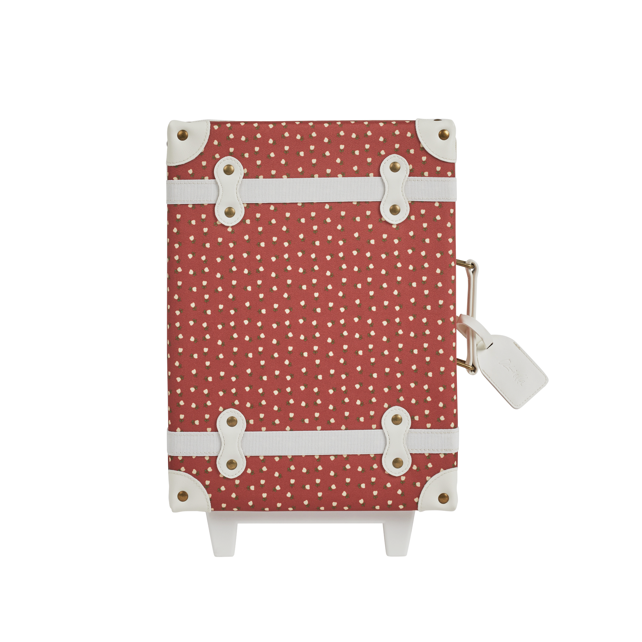Holiday See-Ya Suitcase - Sweetheart Red